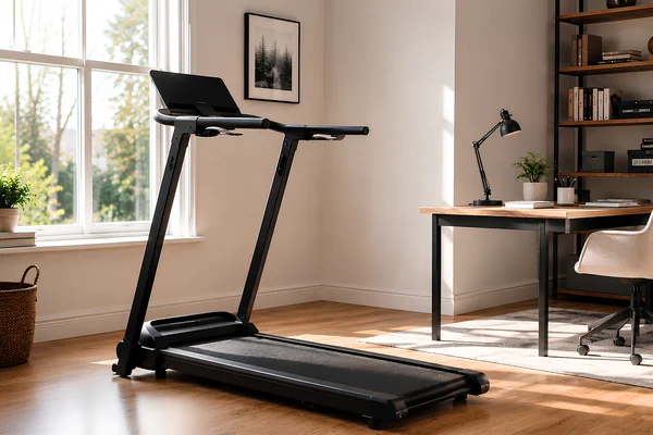 Home fitness equipment treadmill financed through Abunda