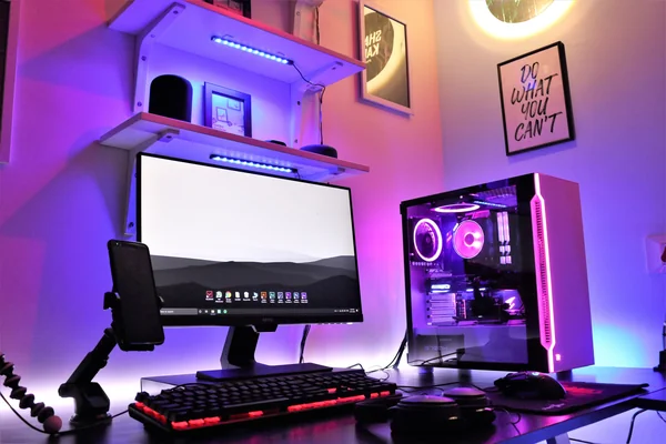 Gaming setup financed through Abunda buy now pay later